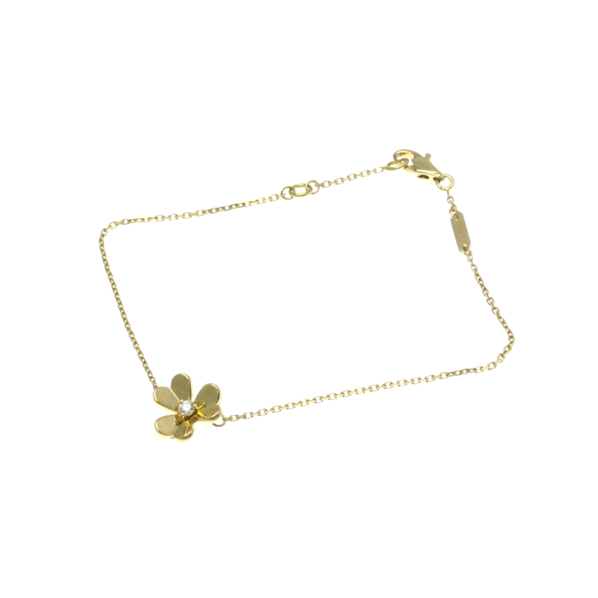 Charm Bracelet 18K Yellow Gold with Diamond