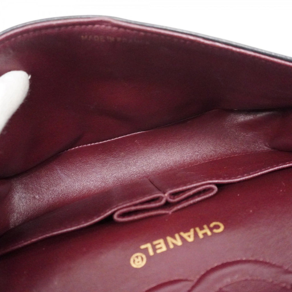 Vintage Classic Double Flap Bag Quilted Lambskin Small