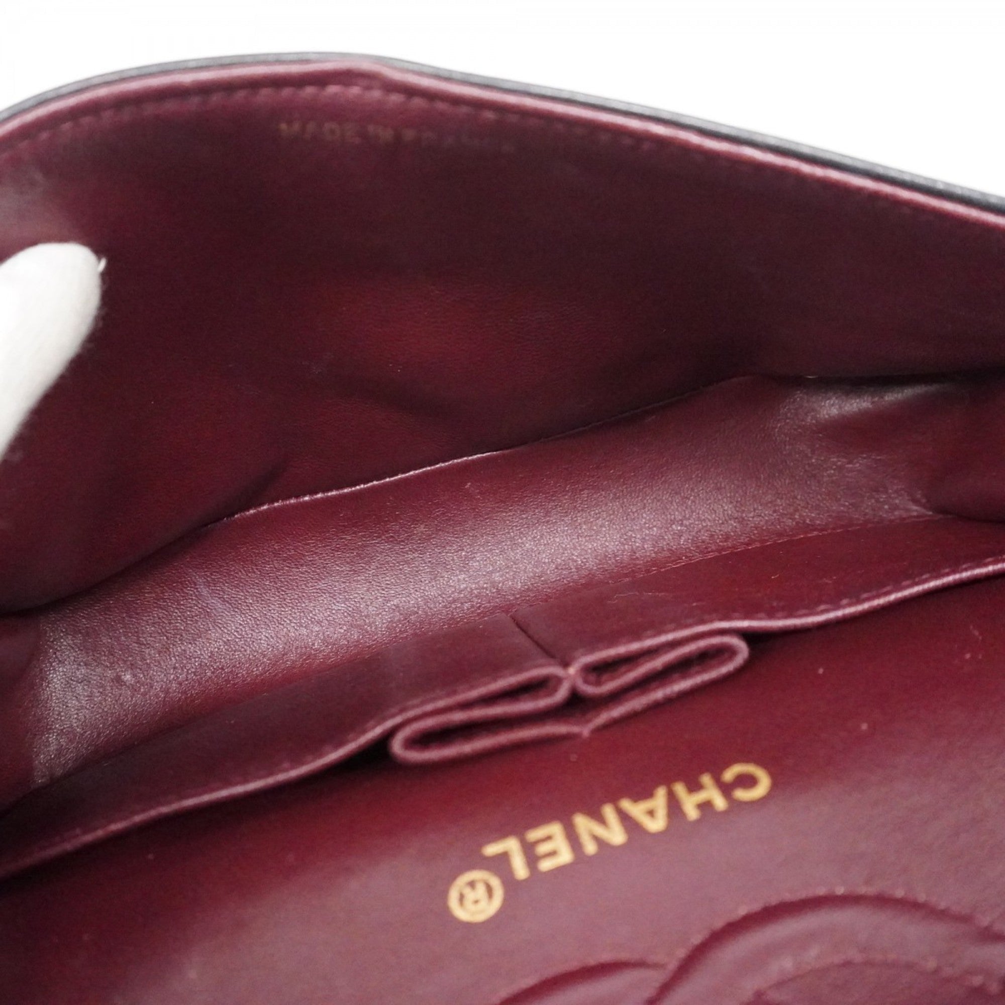 Vintage Classic Double Flap Bag Quilted Lambskin Small