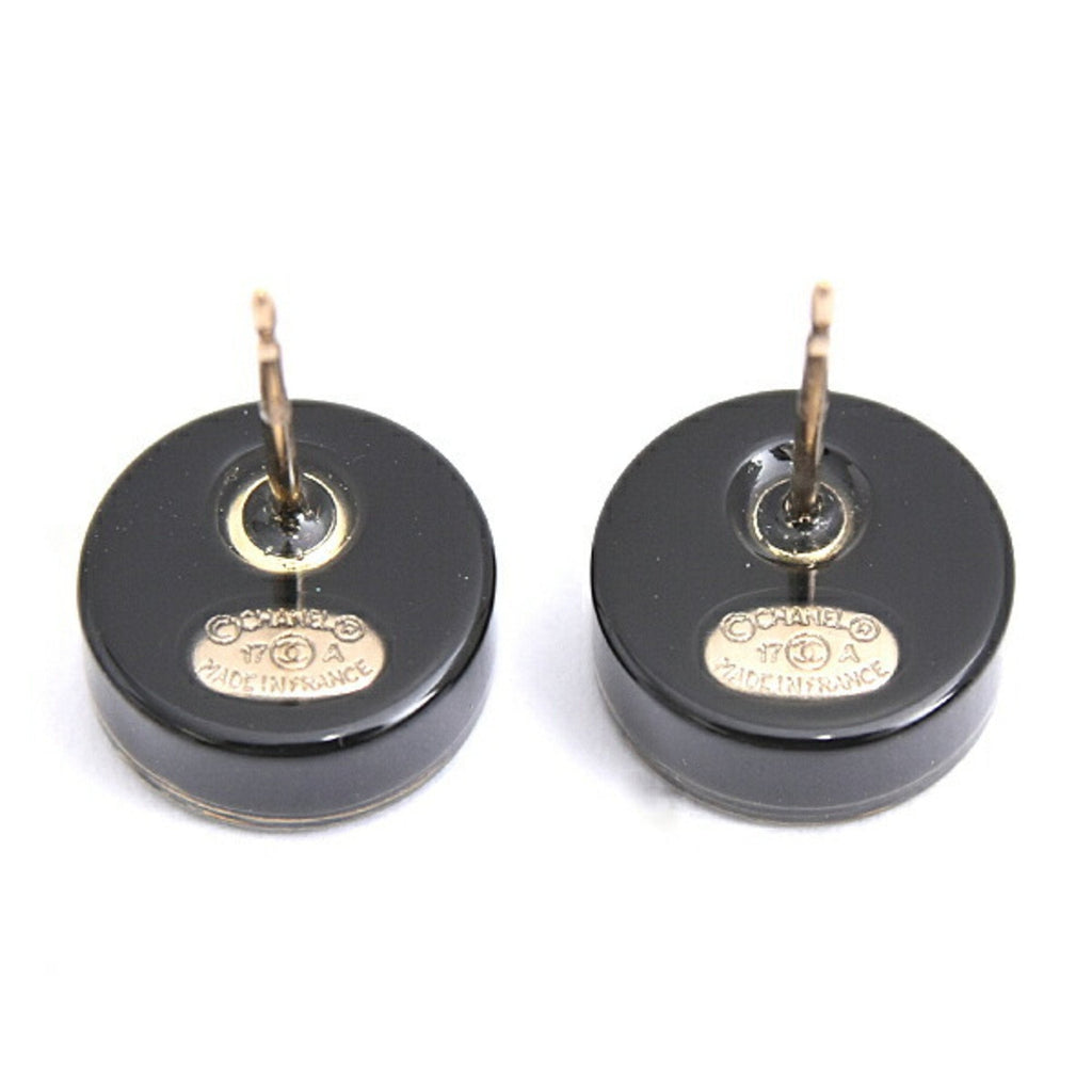 CC Logo Round Earrings Metal