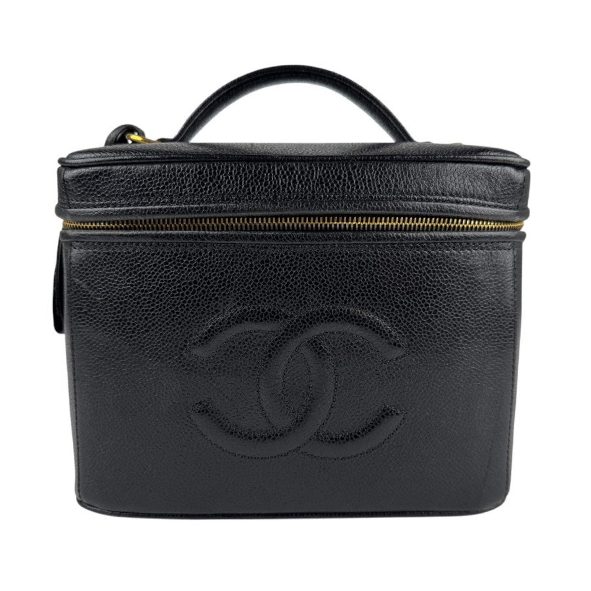 Vintage Timeless Vanity Case Caviar Small