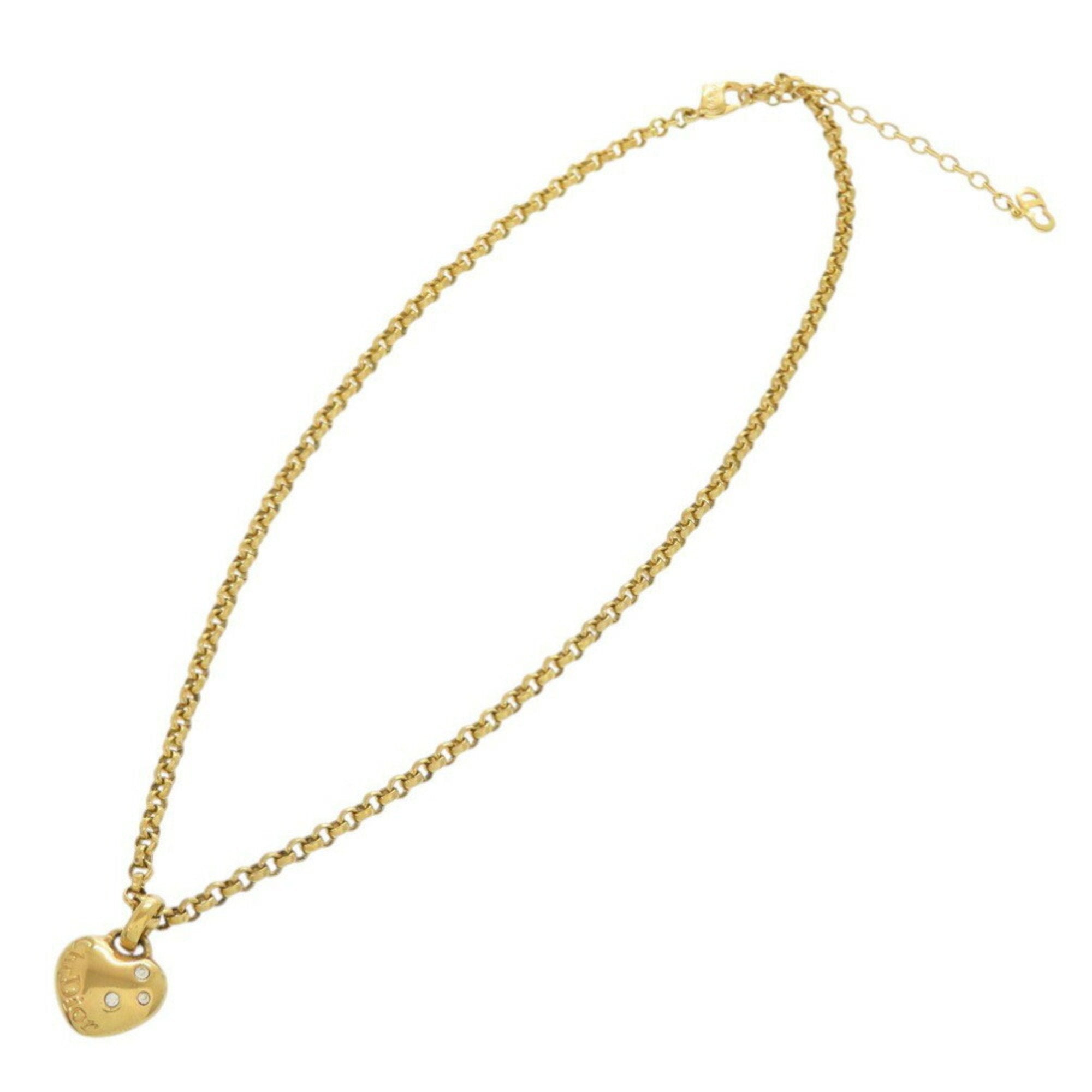 Pendant Necklace Metal Gold