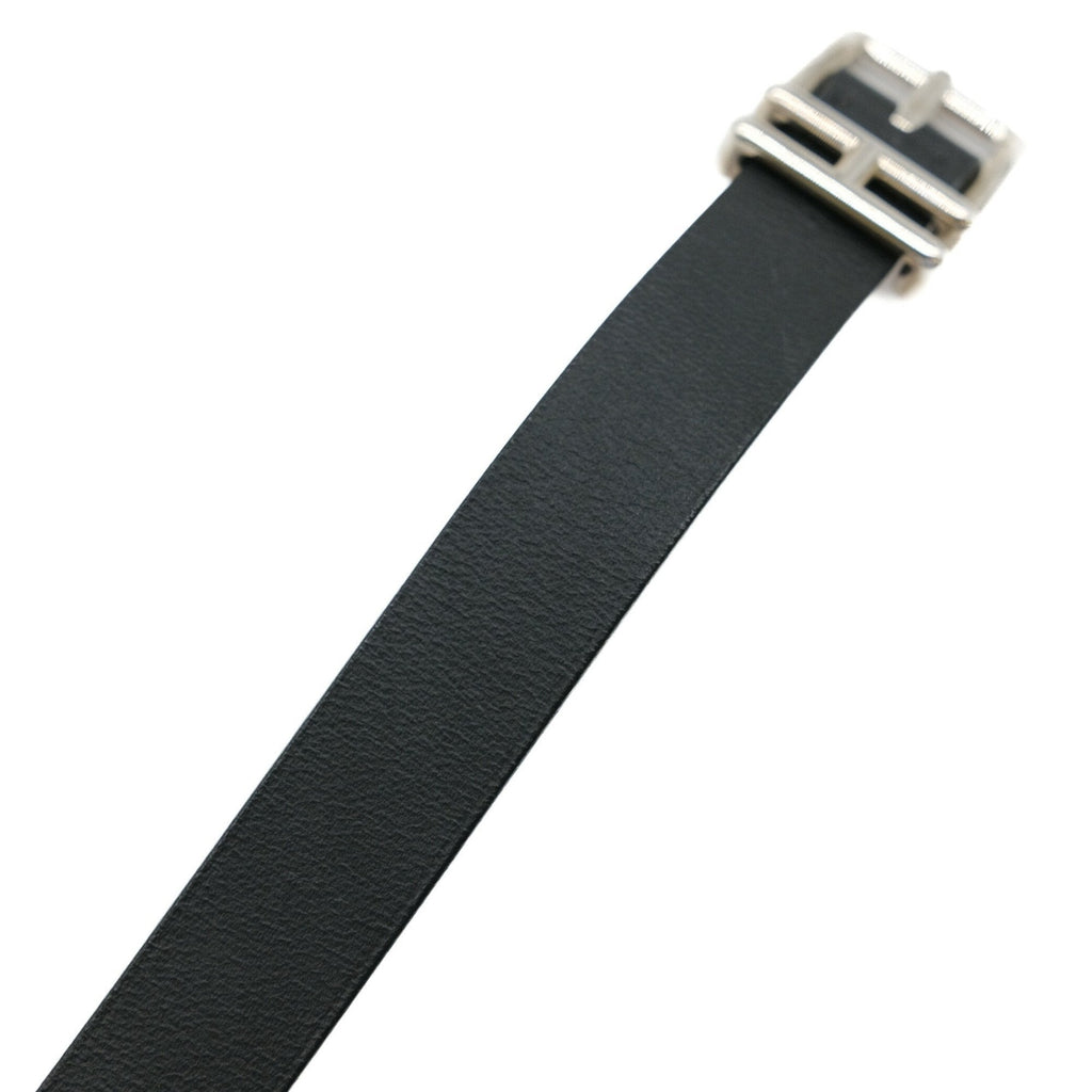 Nathan Bracelet Black and Brown Leather Reversible