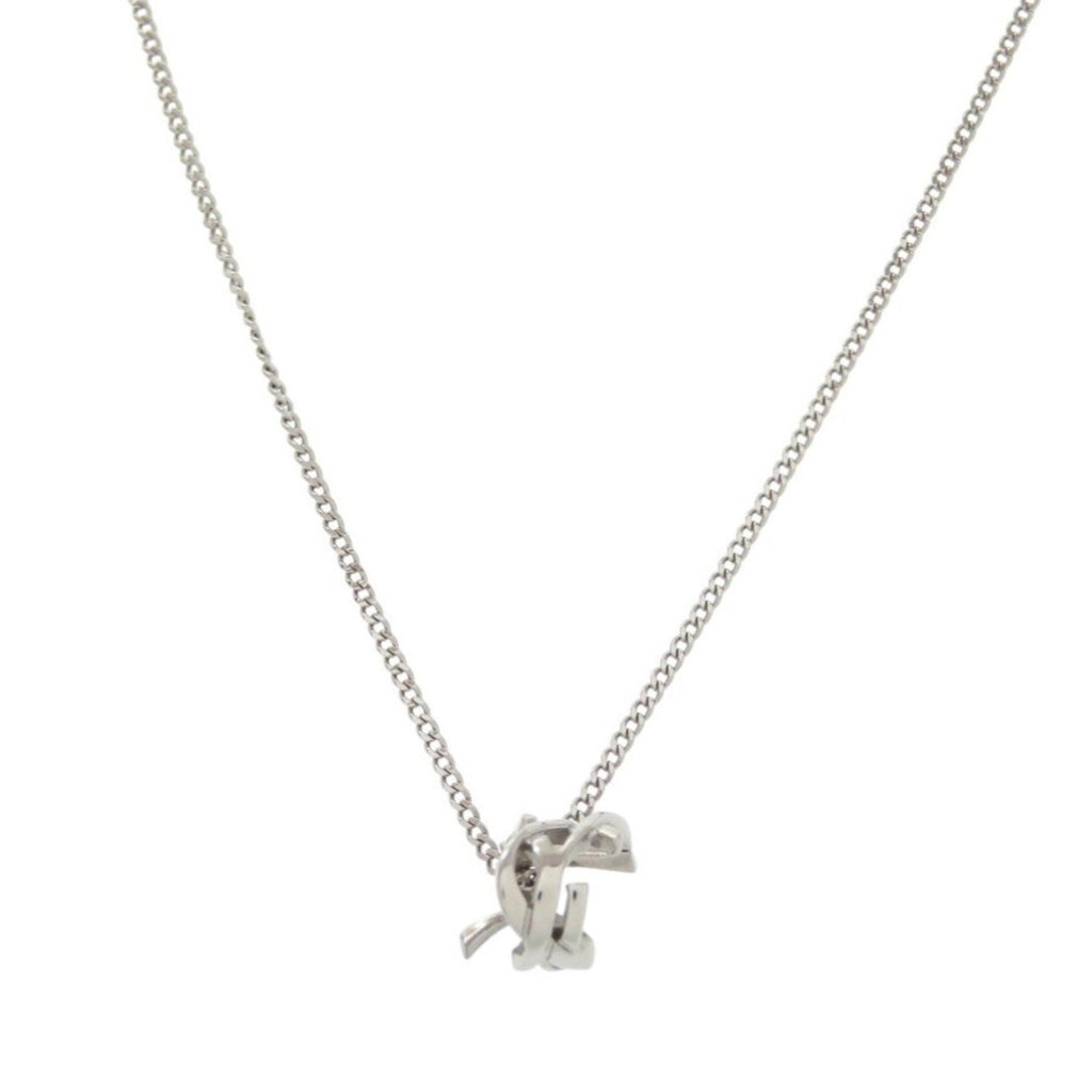 Pendant Necklace Metal Silver