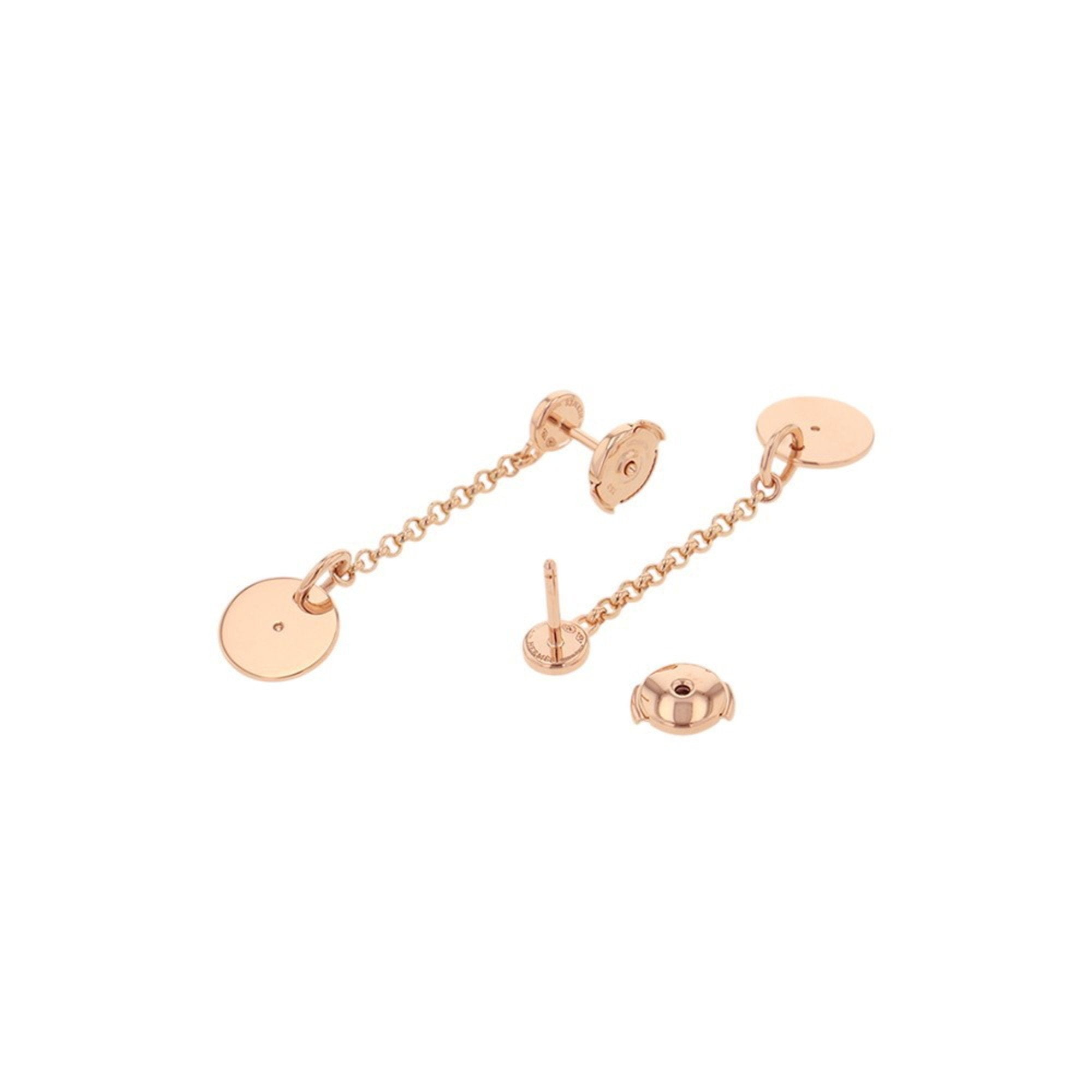 Clous Earrings 18K Rose Gold with Diamond 18K Rose Gold