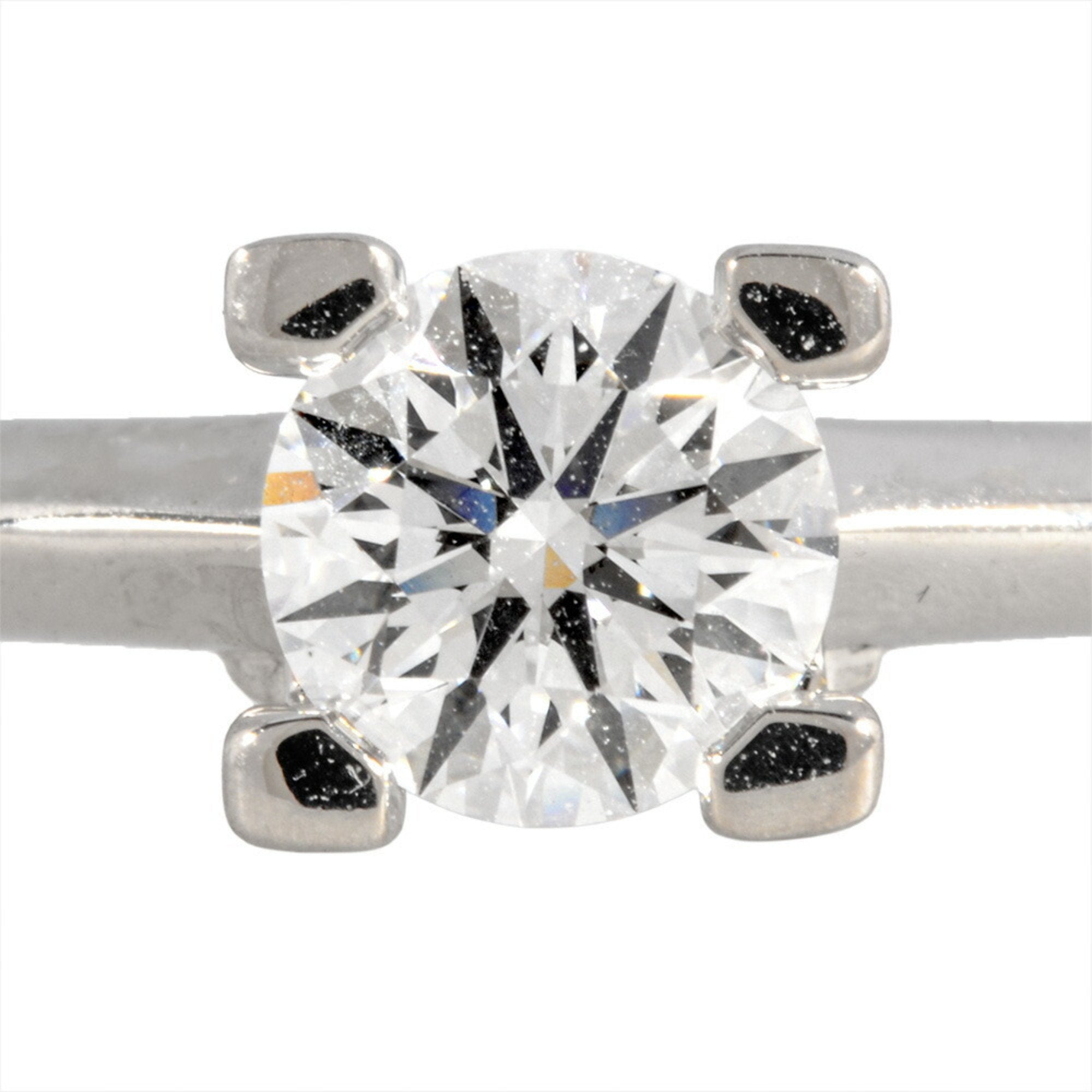 Solitaire Ring Platinum with Diamond
