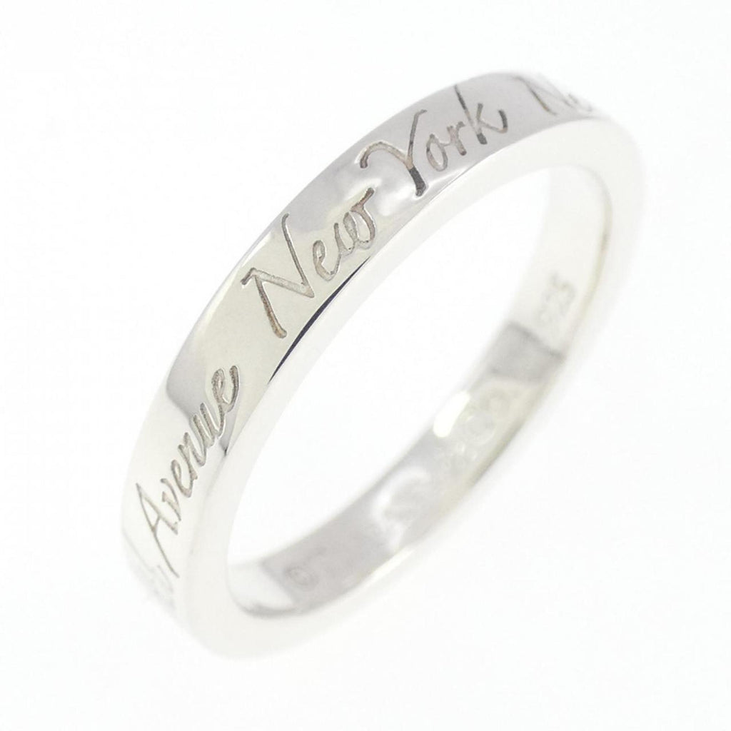 Notes Narrow Ring Sterling Silver