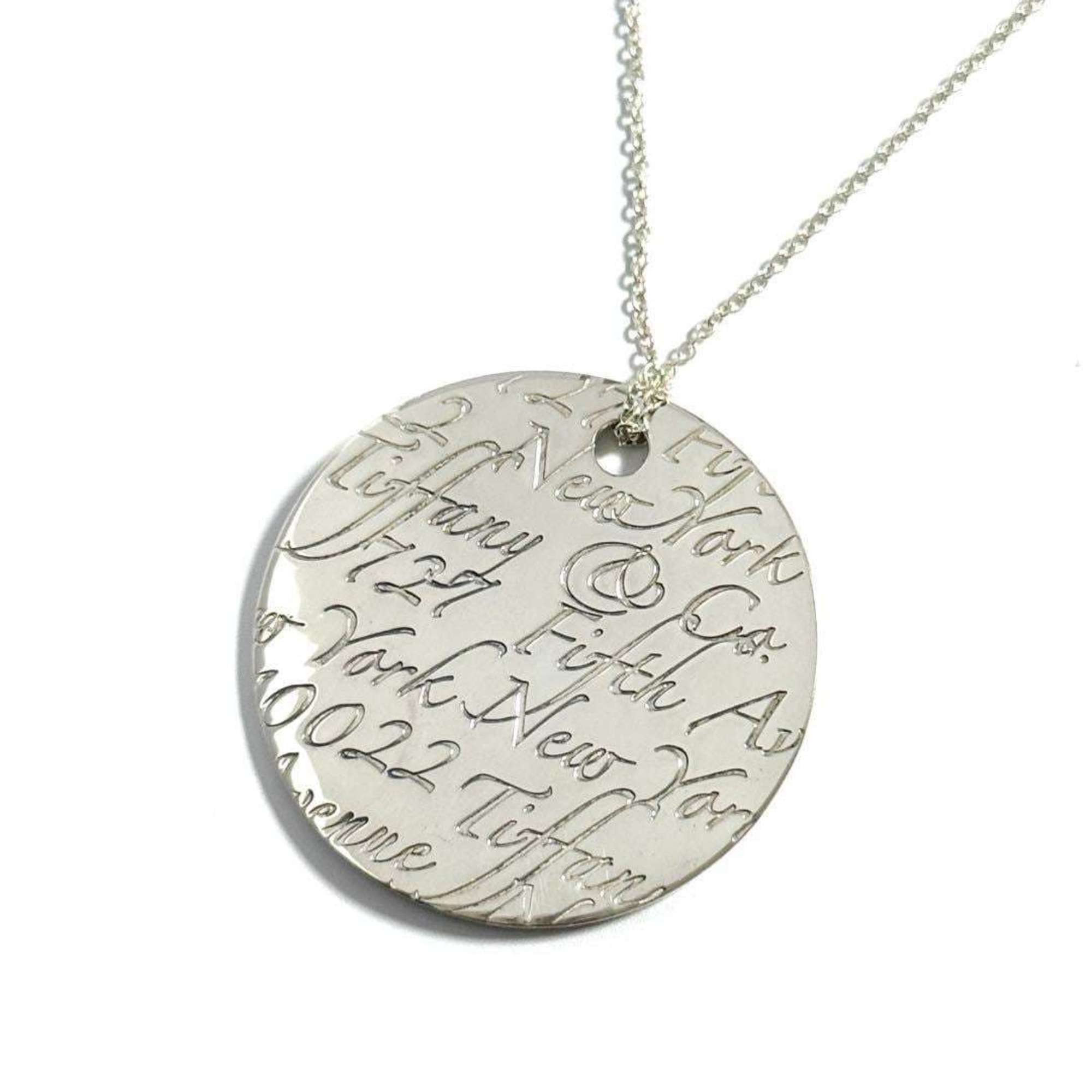 Notes Pendant Necklace Sterling Silver