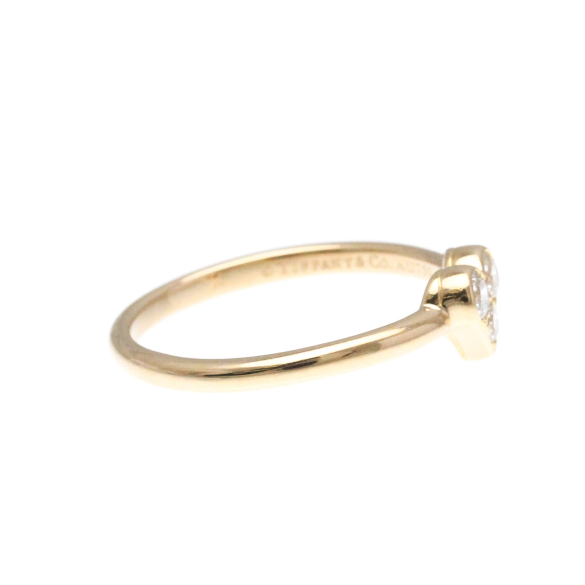 Sentimental Heart Ring 18K Rose Gold with Diamond
