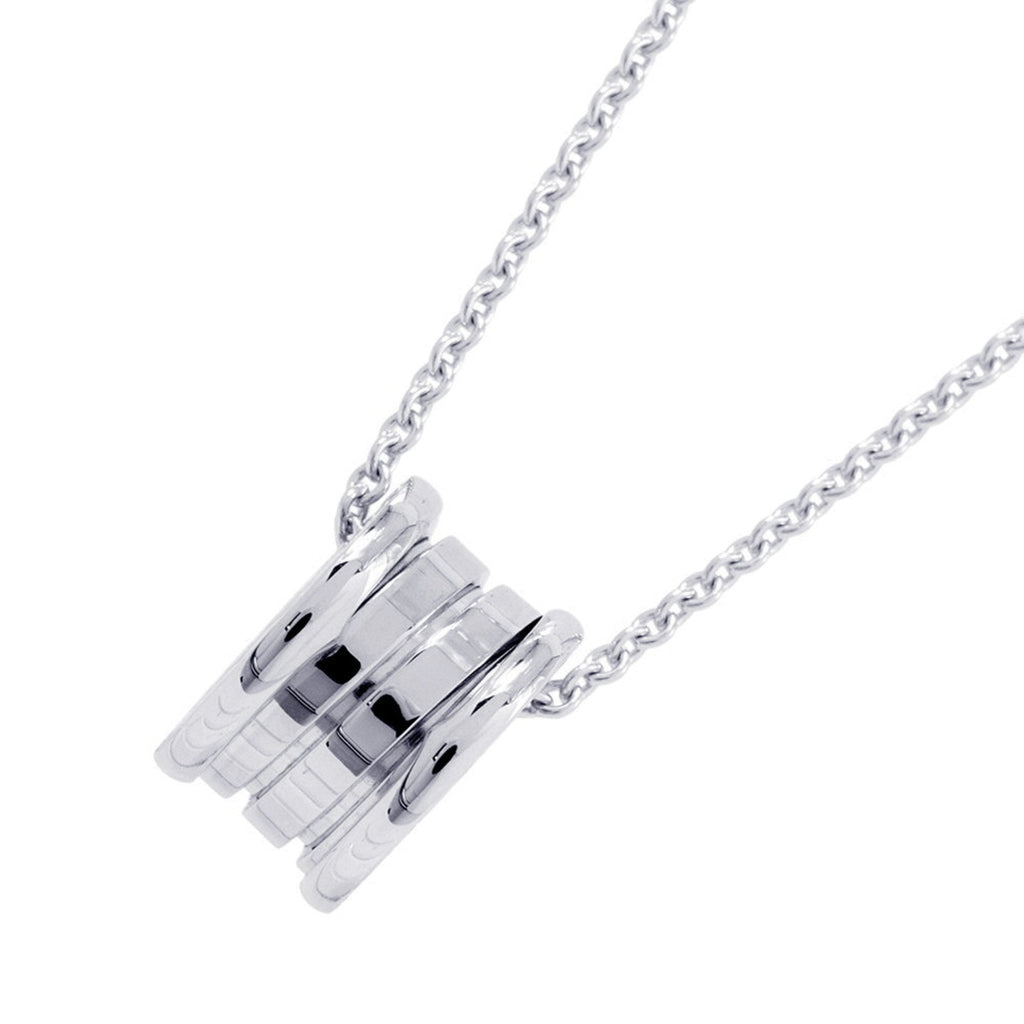 B.Zero1 Pendant Necklace 18K White Gold