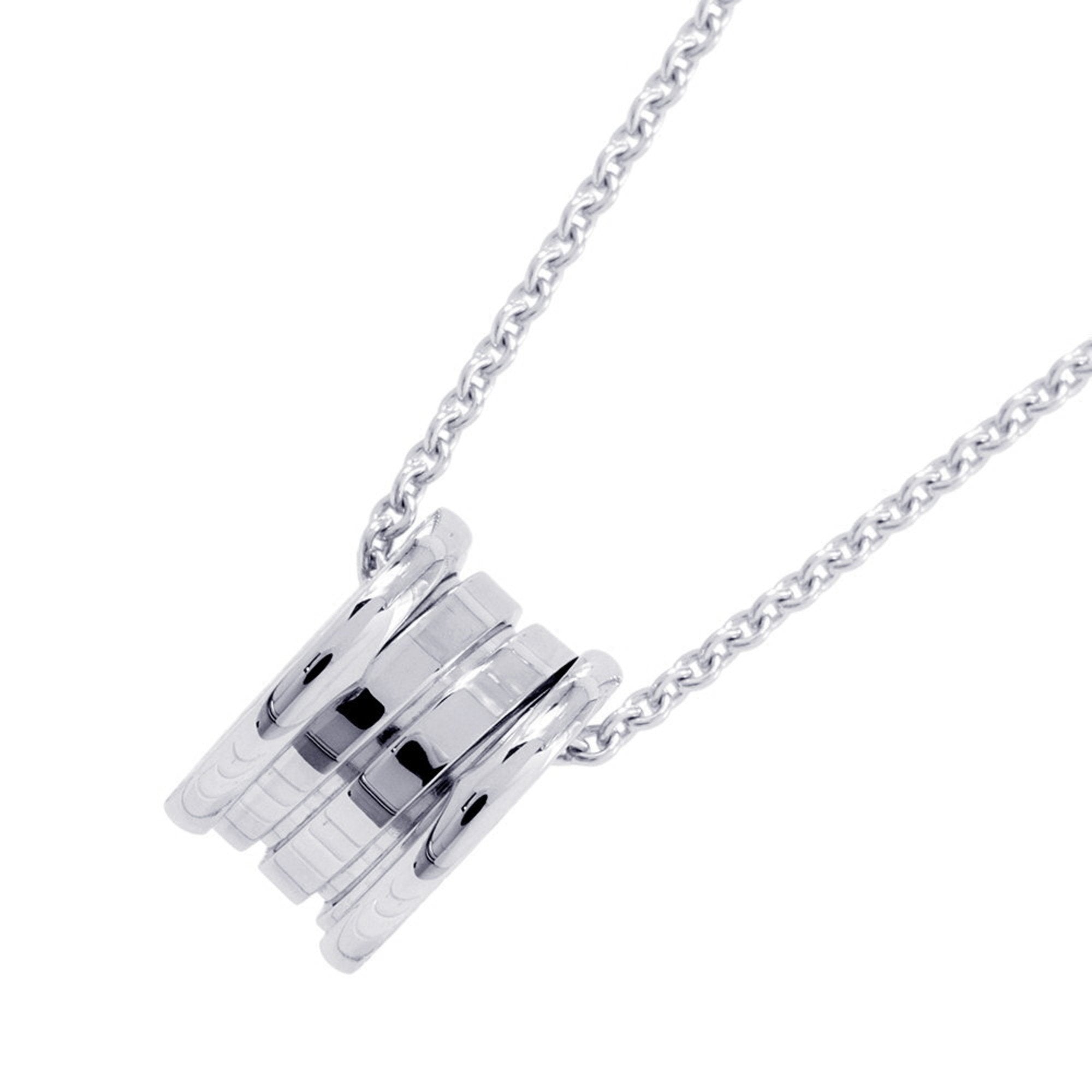 B.Zero1 Pendant Necklace 18K White Gold