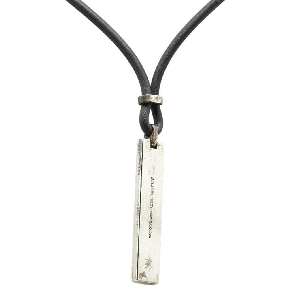 Atlas Pendant Necklace Sterling Silver