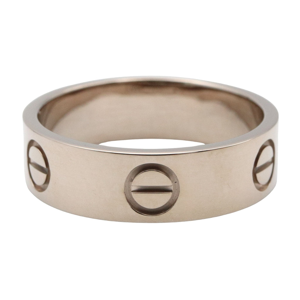 Love Ring 18K White Gold