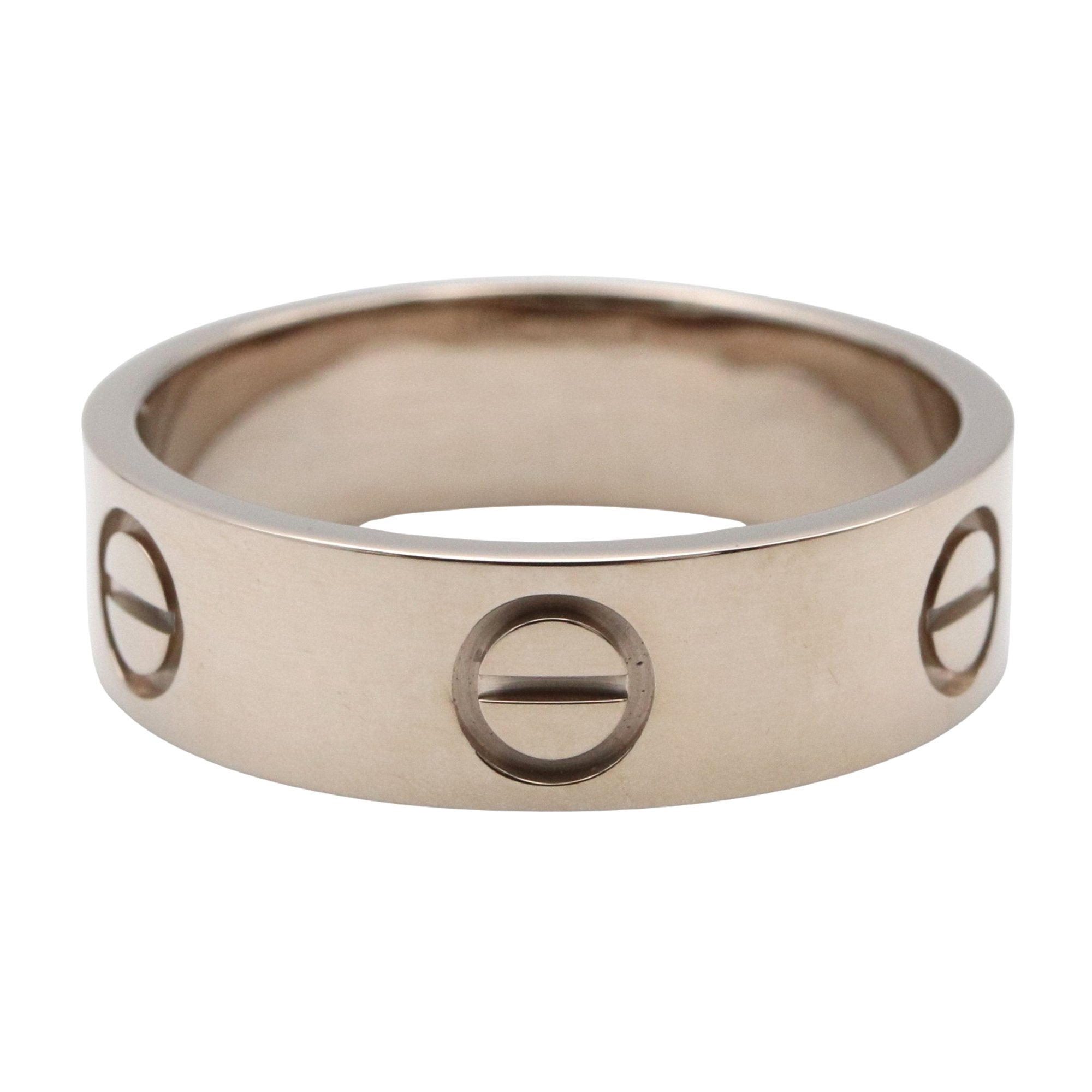 Love Ring 18K White Gold