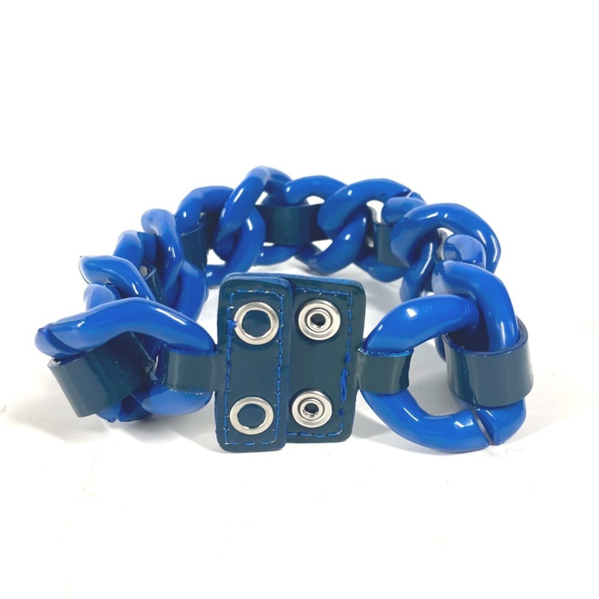 Pendant Necklace Plastic Blue