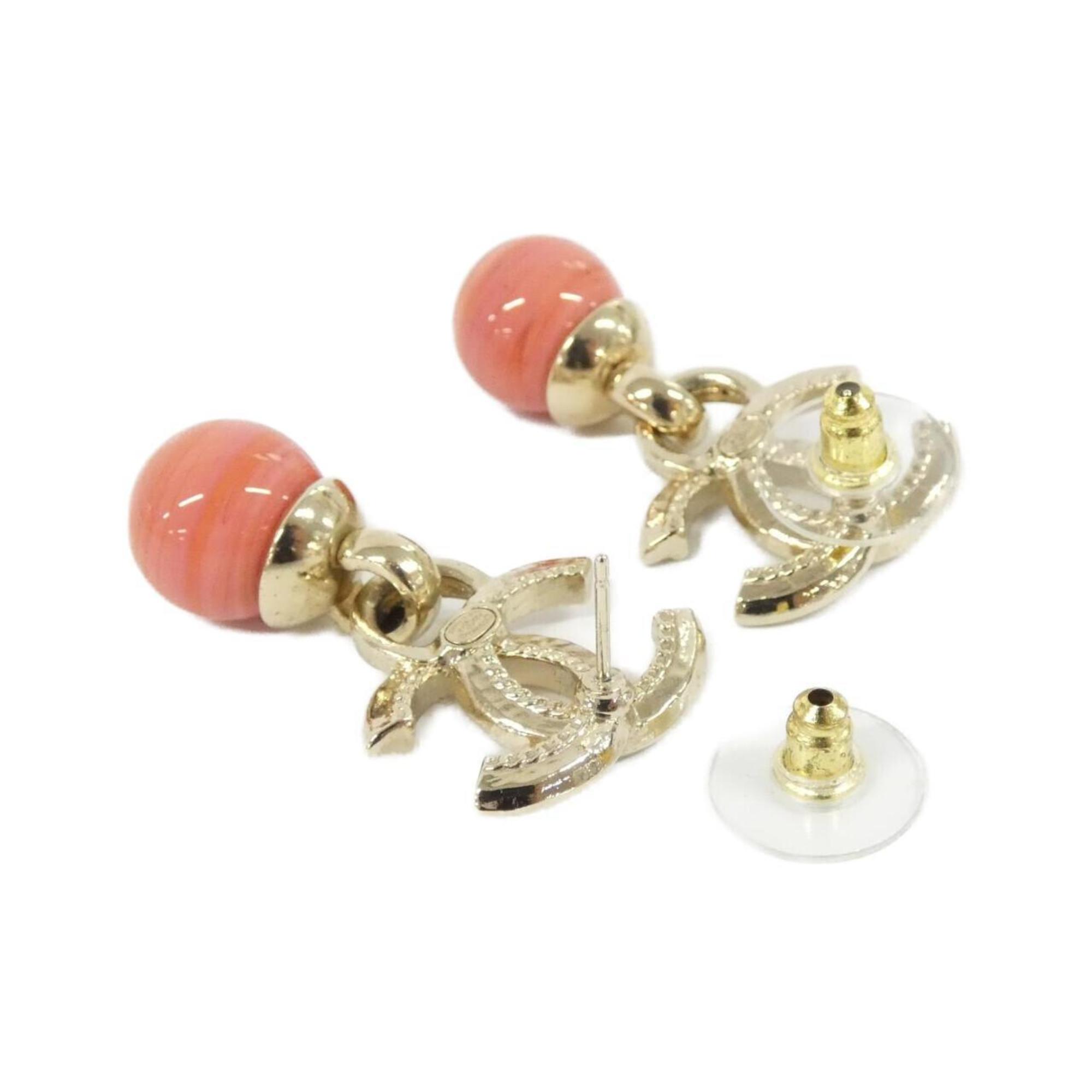 Earrings Gold-Tone Metal