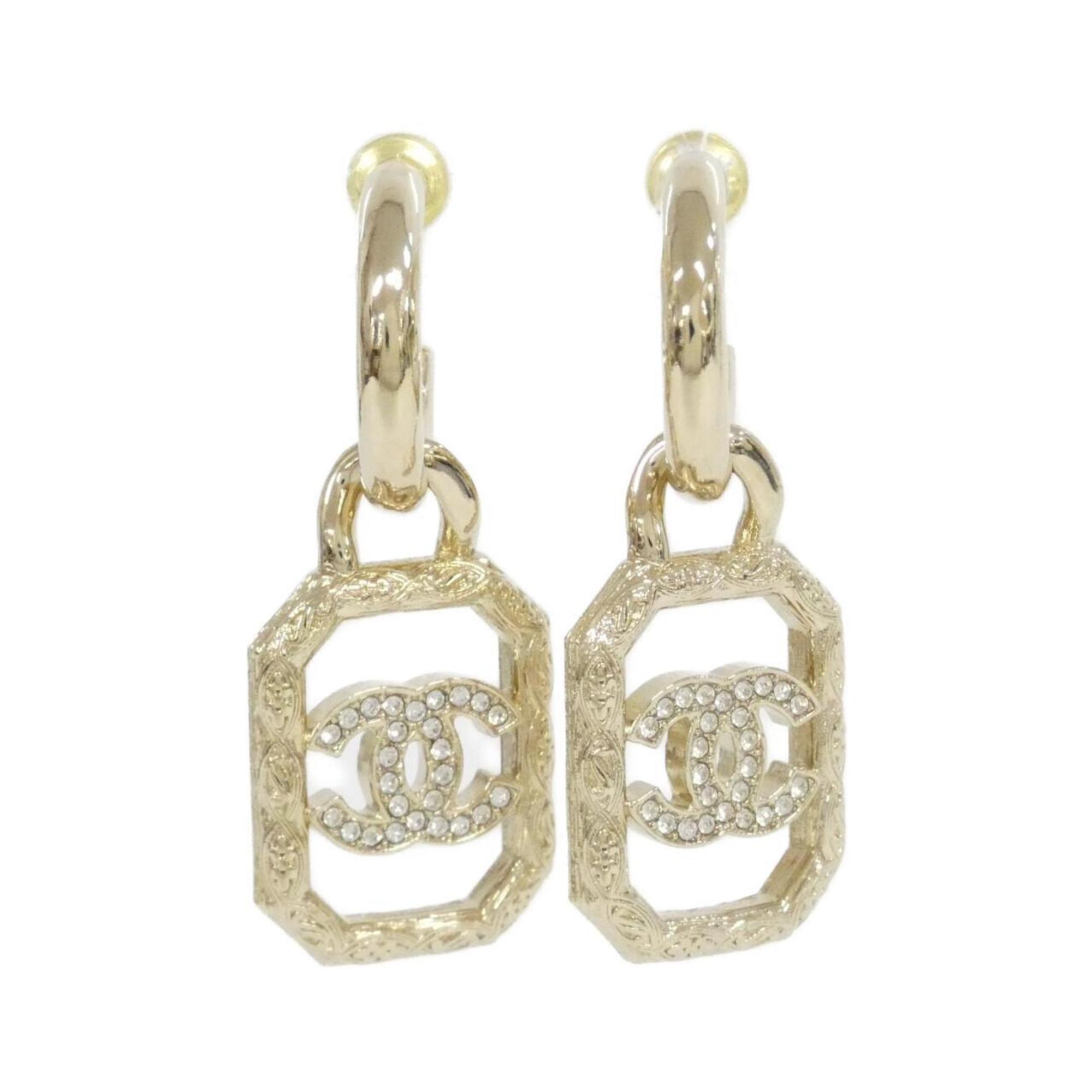 Earrings Gold-Tone Metal