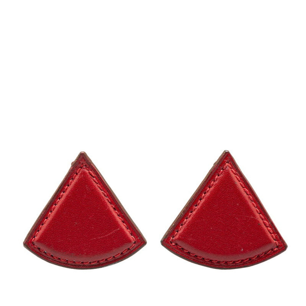 Clip-On Earrings Leather