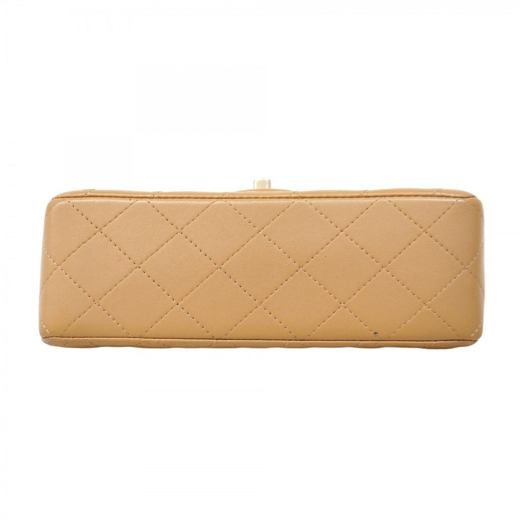 Classic Single Flap Top Handle Bag Quilted Lambskin Mini