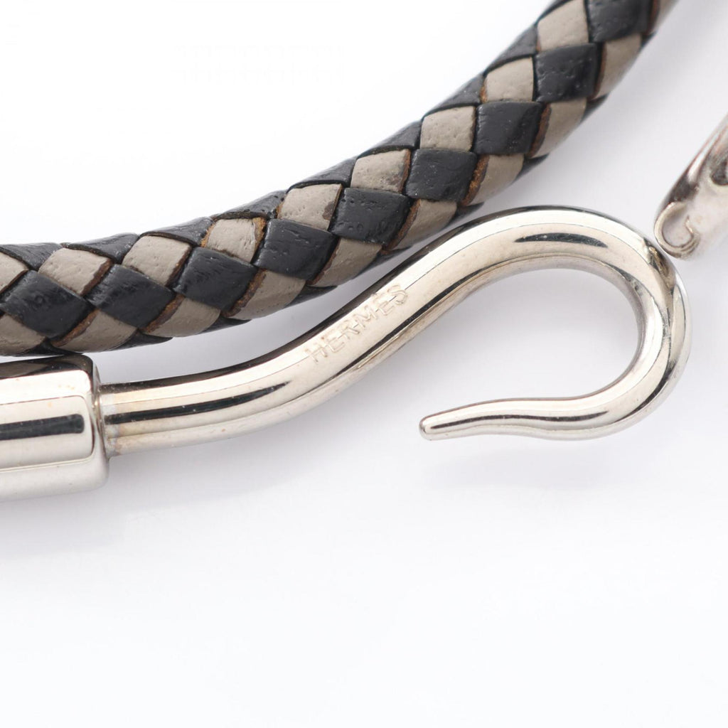 Bracelet Leather and Stainless Steel