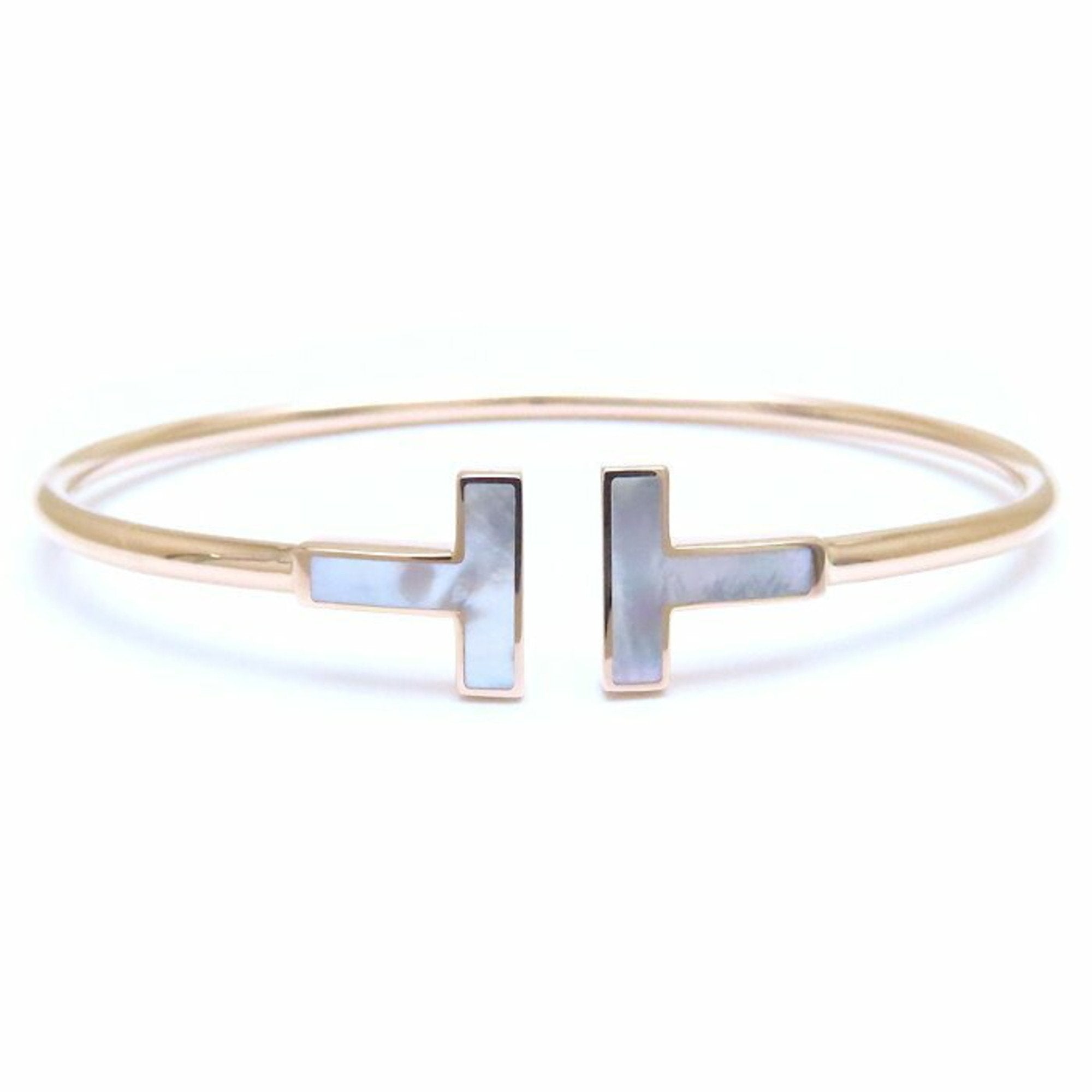 Bangle 18K Rose Gold Medium with Mother of Pearl Bracelet