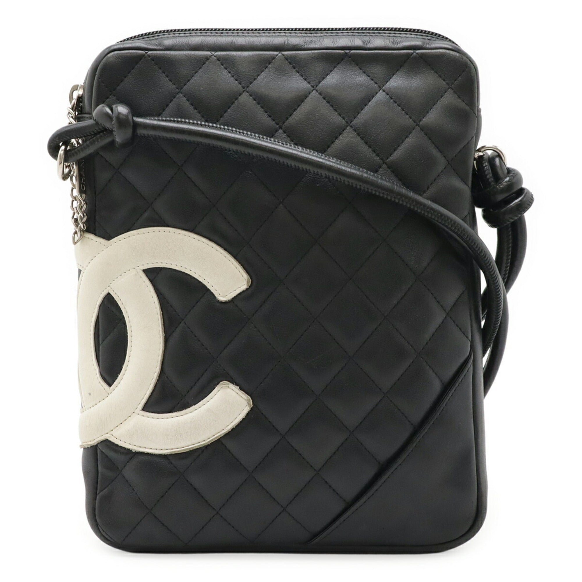 Cambon Crossbody Bag Quilted Leather Medium