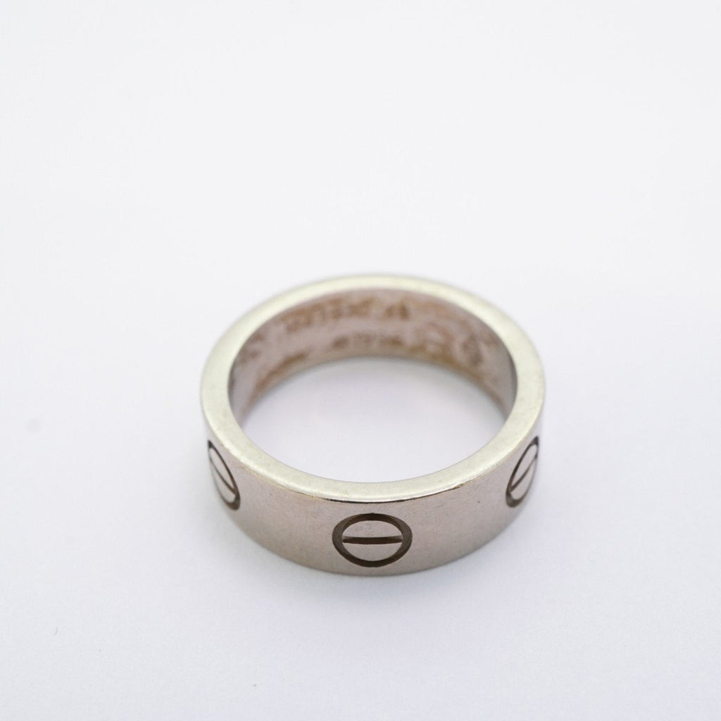 Love Ring 18K White Gold