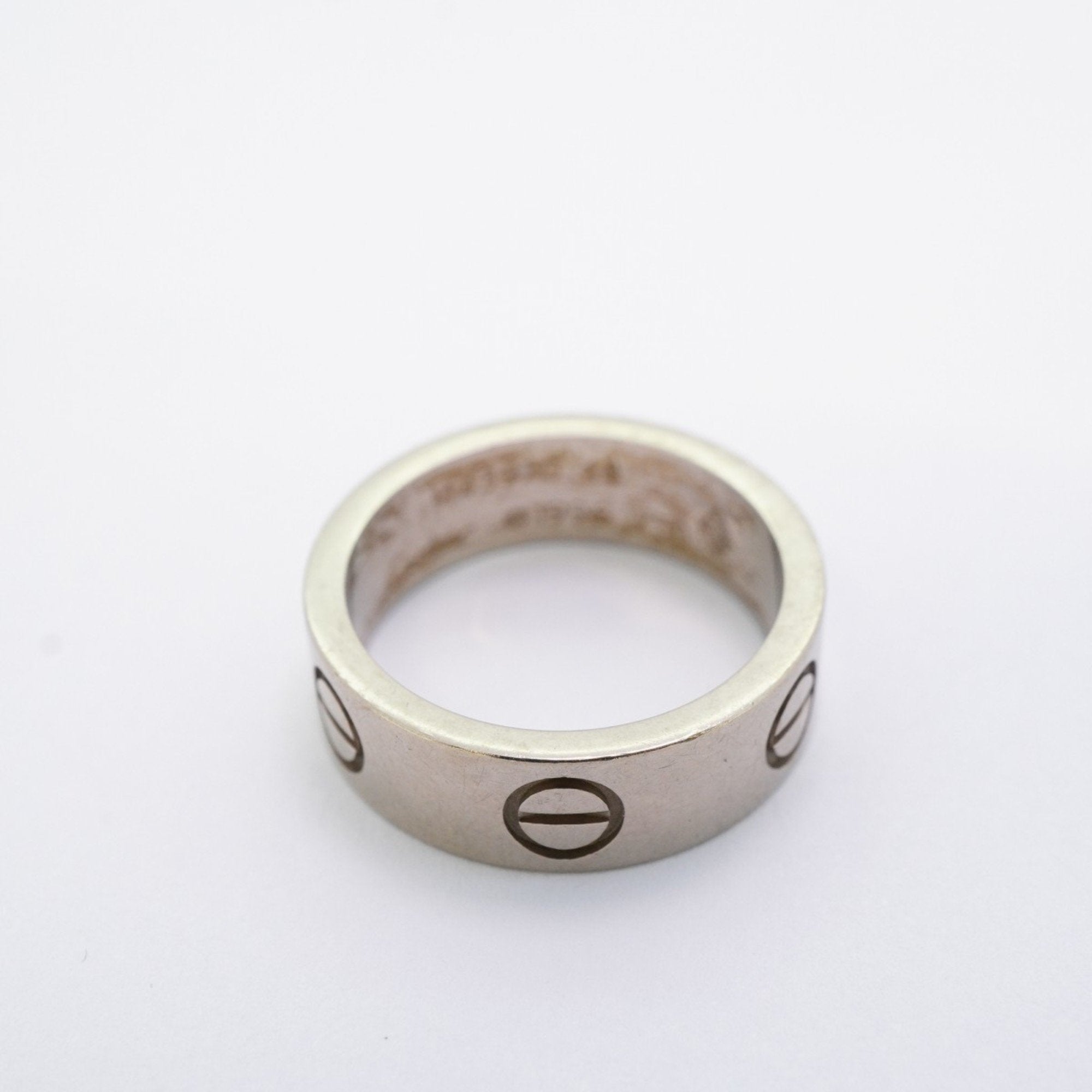 Love Ring 18K White Gold