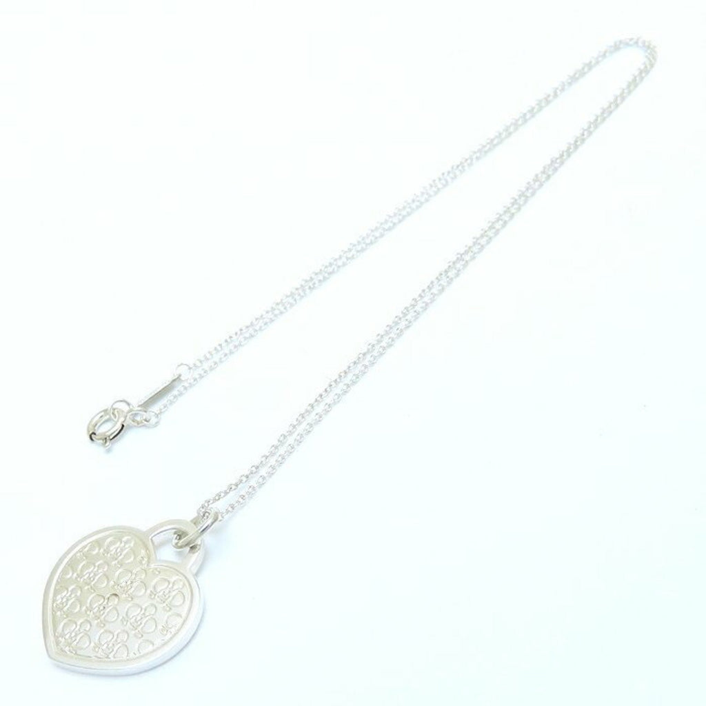 Heart Pendant Necklace Sterling Silver