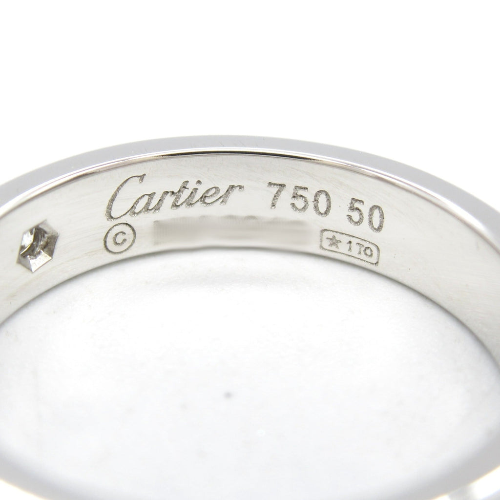 Ring 18K White Gold with Diamond Mini