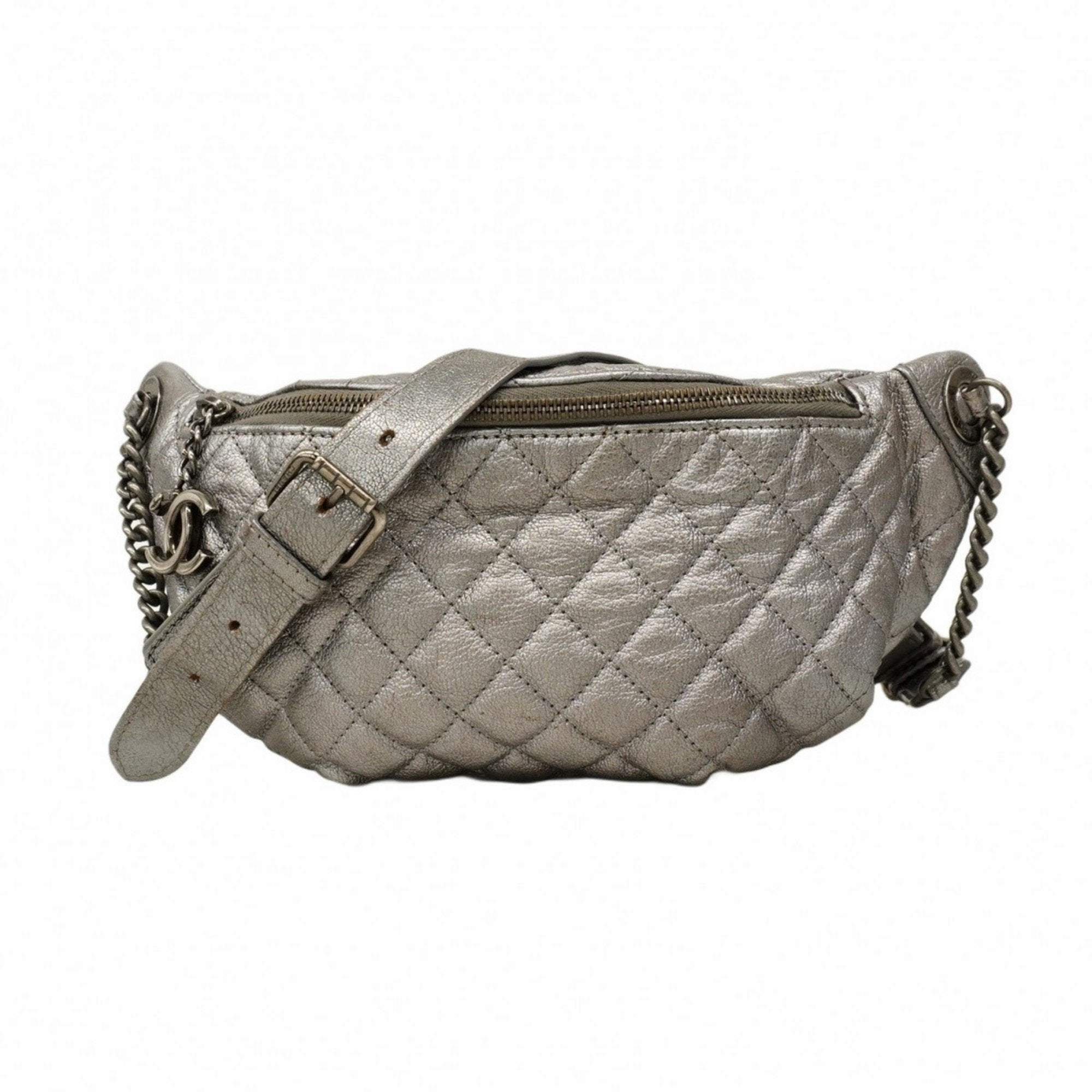 Banane Waist Bag Quilted Leather