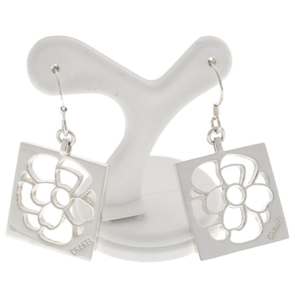 Earrings Camellia Sterling Silver