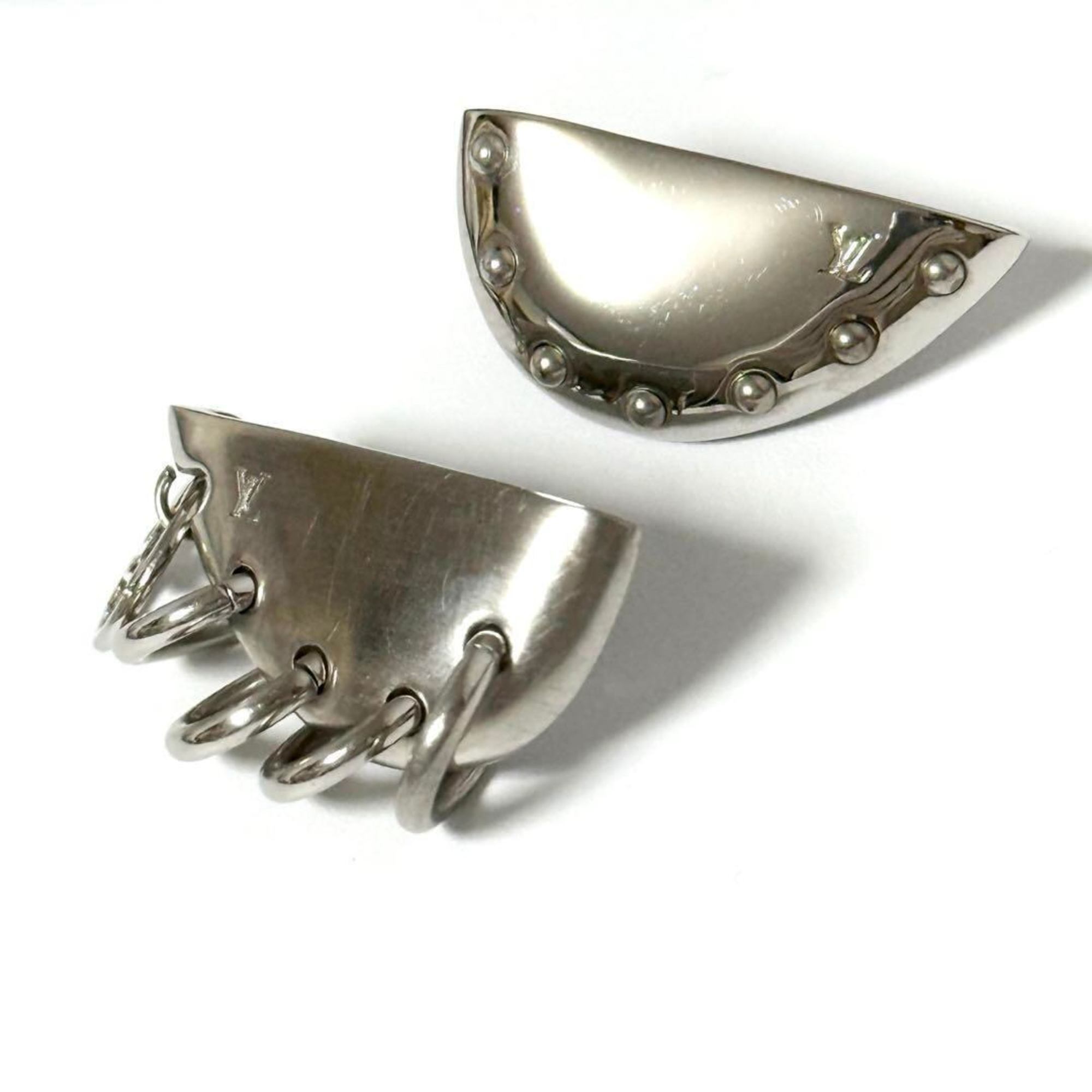Earrings Silver Metal