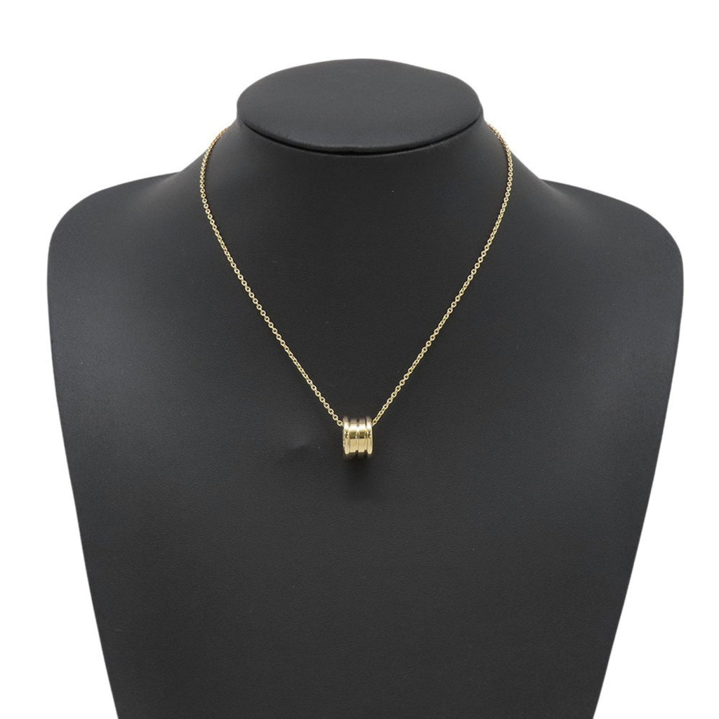B.Zero1 Pendant Necklace 18K Yellow Gold