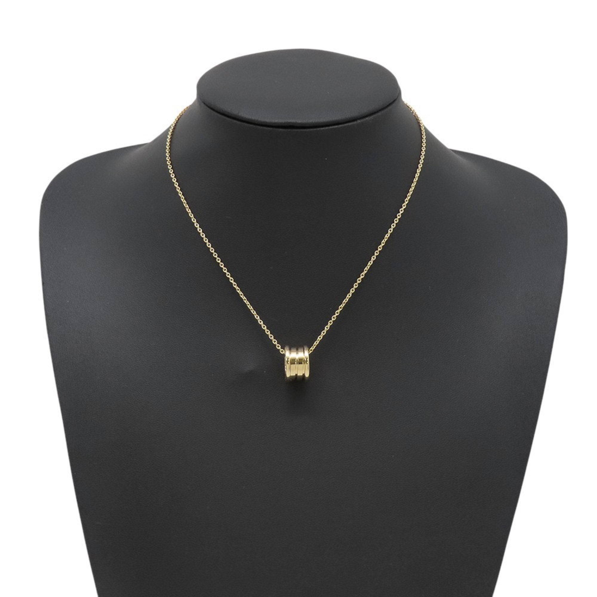 B.Zero1 Pendant Necklace 18K Yellow Gold