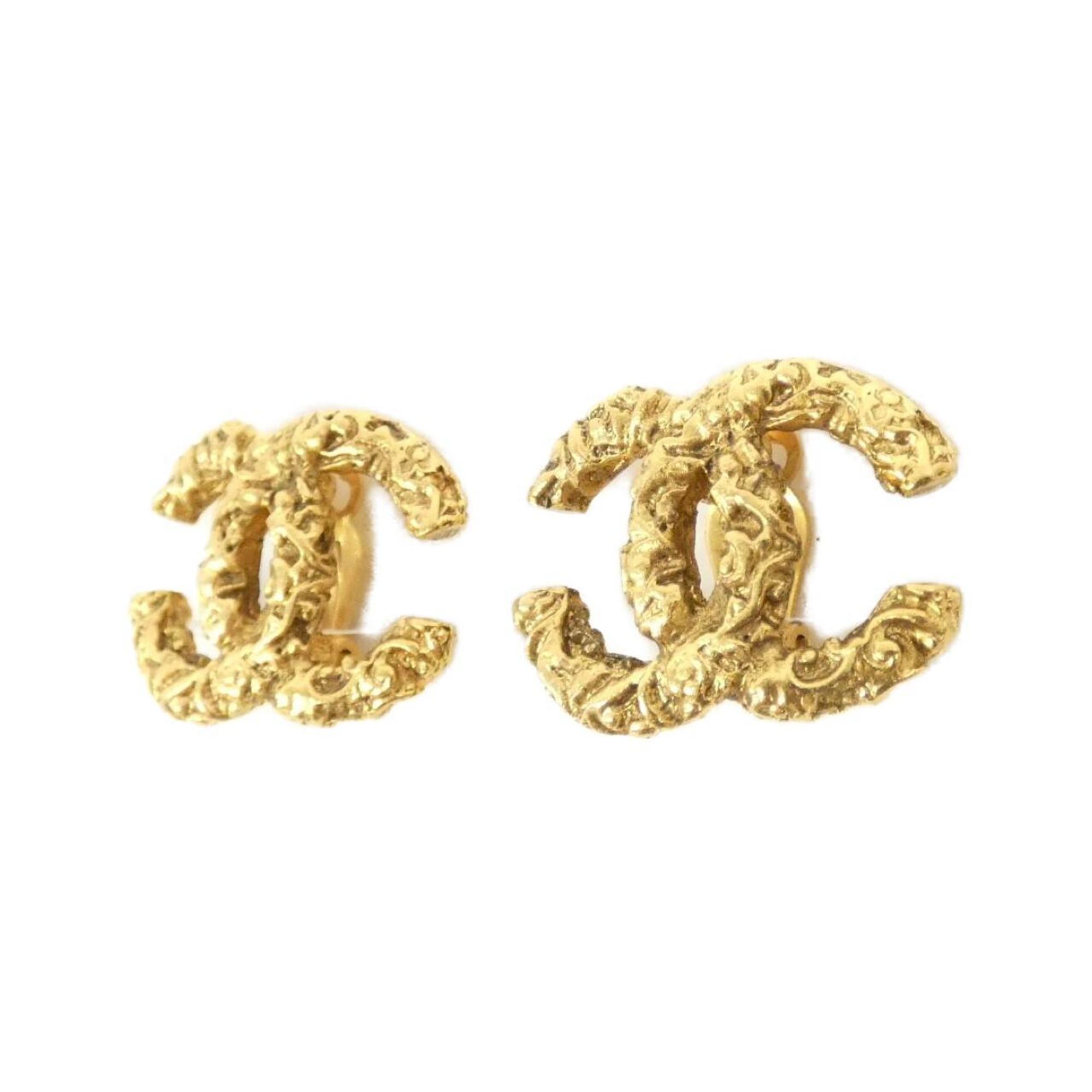 Earrings Gold-Tone Metal