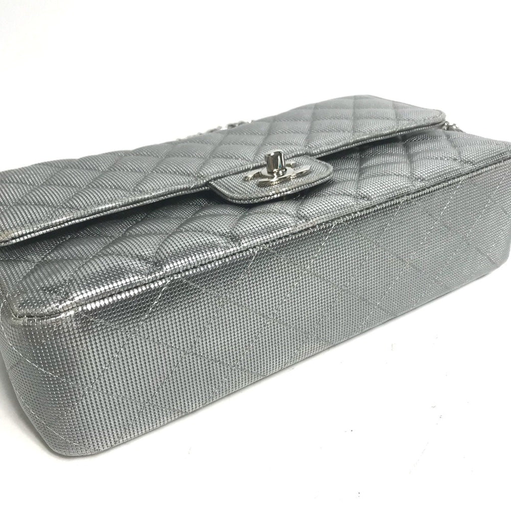 Classic Double Flap Bag Pixel Effect Quilted Calfskin Medium