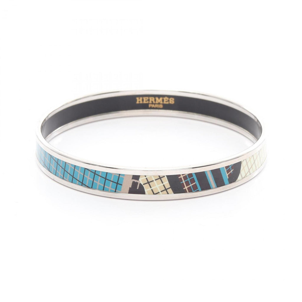 Bangle Stainless Steel with Enamel and Cloisonné Mini Bracelet