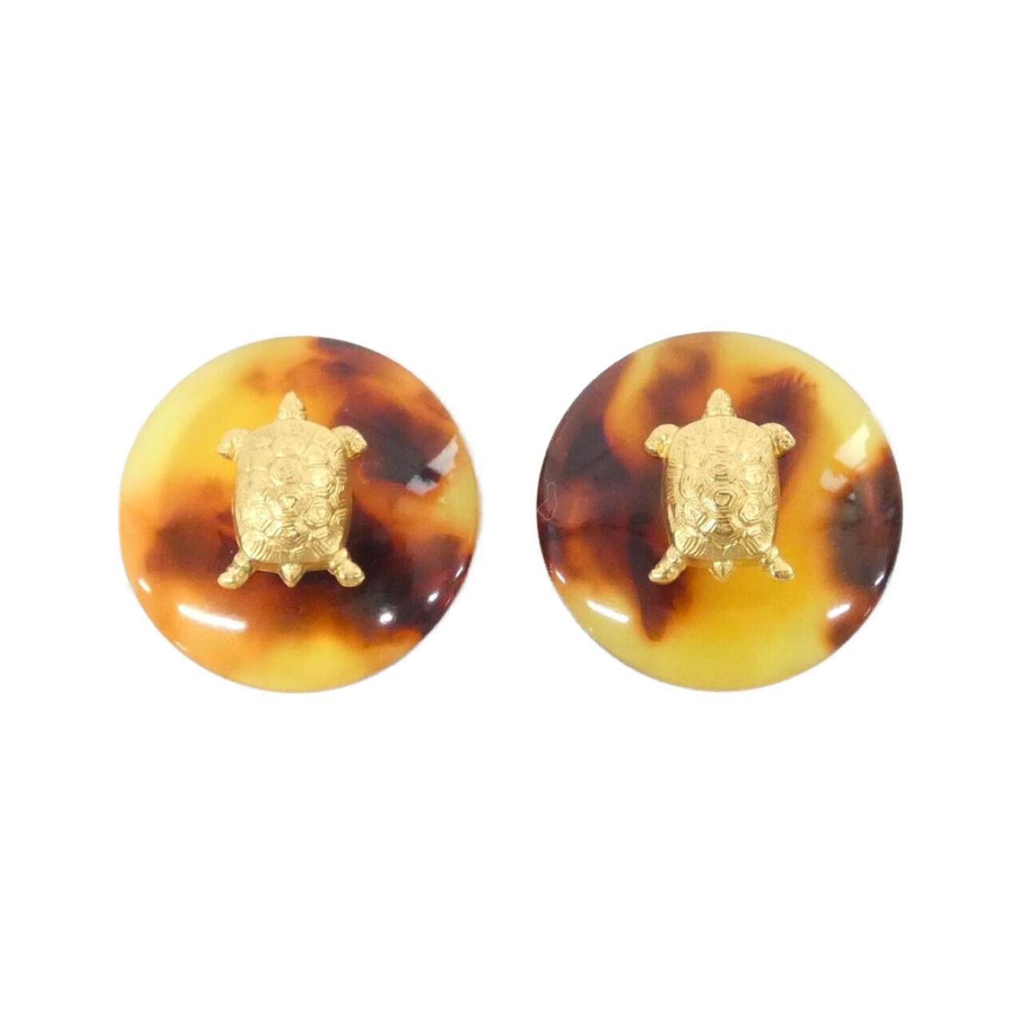 Clip-On Earrings Clip-On Gold-Tone Metal