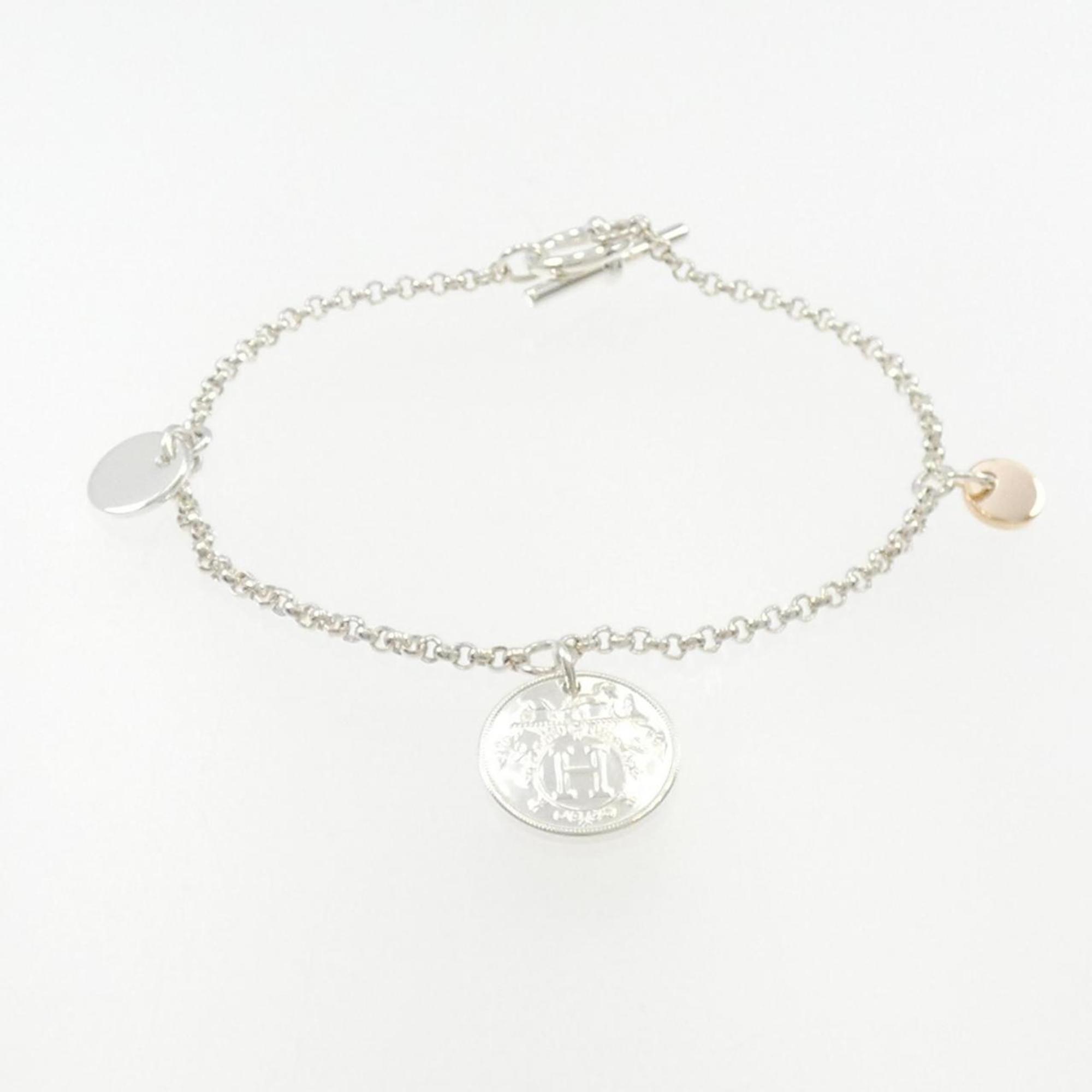 Exlibris PM Bracelet 18K Rose Gold and Sterling Silver