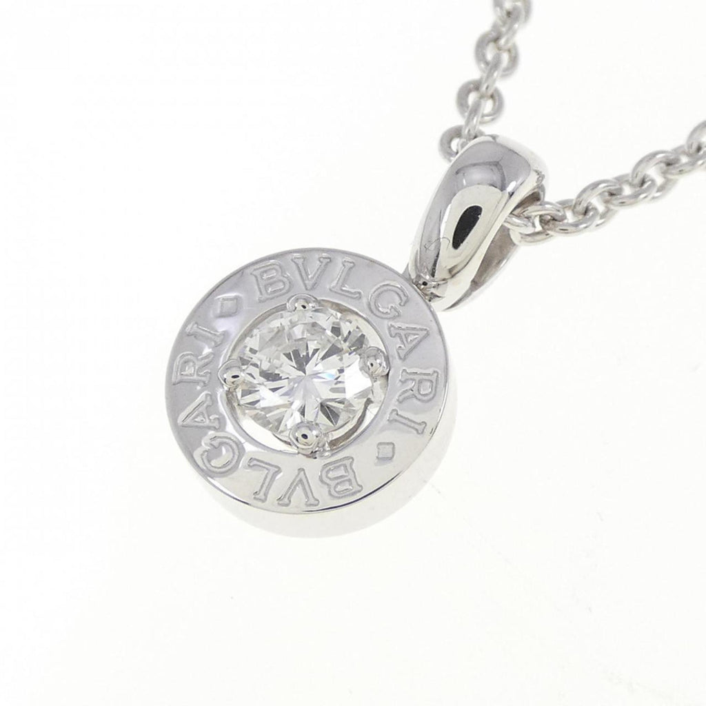 Pendant Necklace 18K White Gold and Diamond