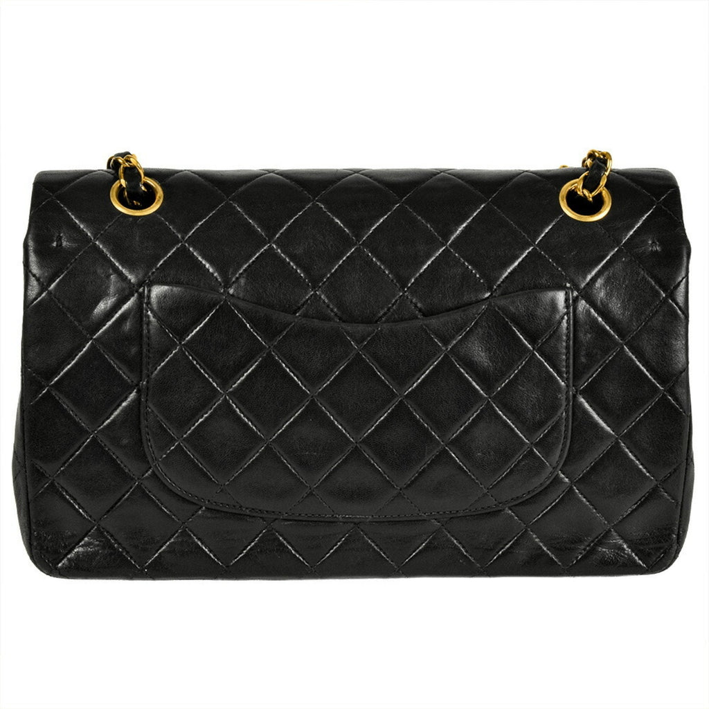 Vintage Classic Double Flap Bag Quilted Lambskin Medium