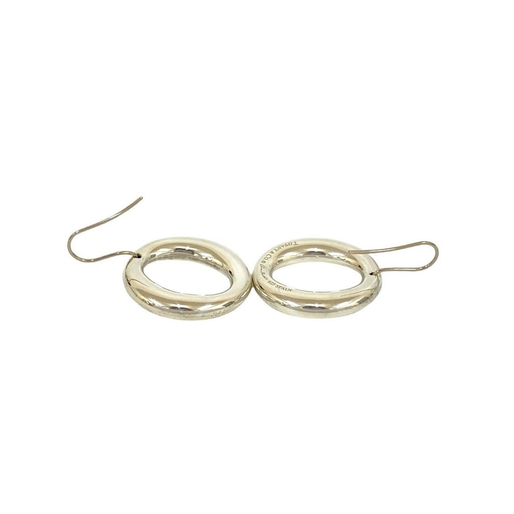 Elsa Peretti Earrings Sterling Silver 24mm Sterling Silver