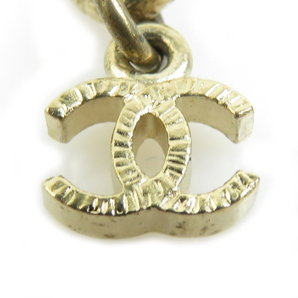 Pendant Necklace Metal Gold with Artificial Pearl