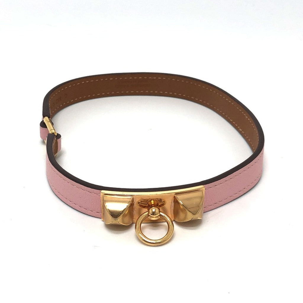 Rival Double Tour Bracelet Swift Leather Pink