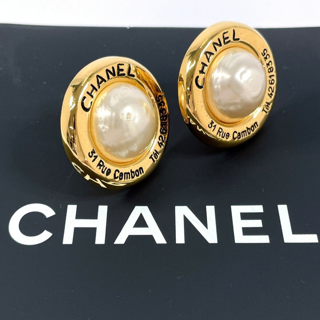 Clip-On Earrings Pearl Clip-On