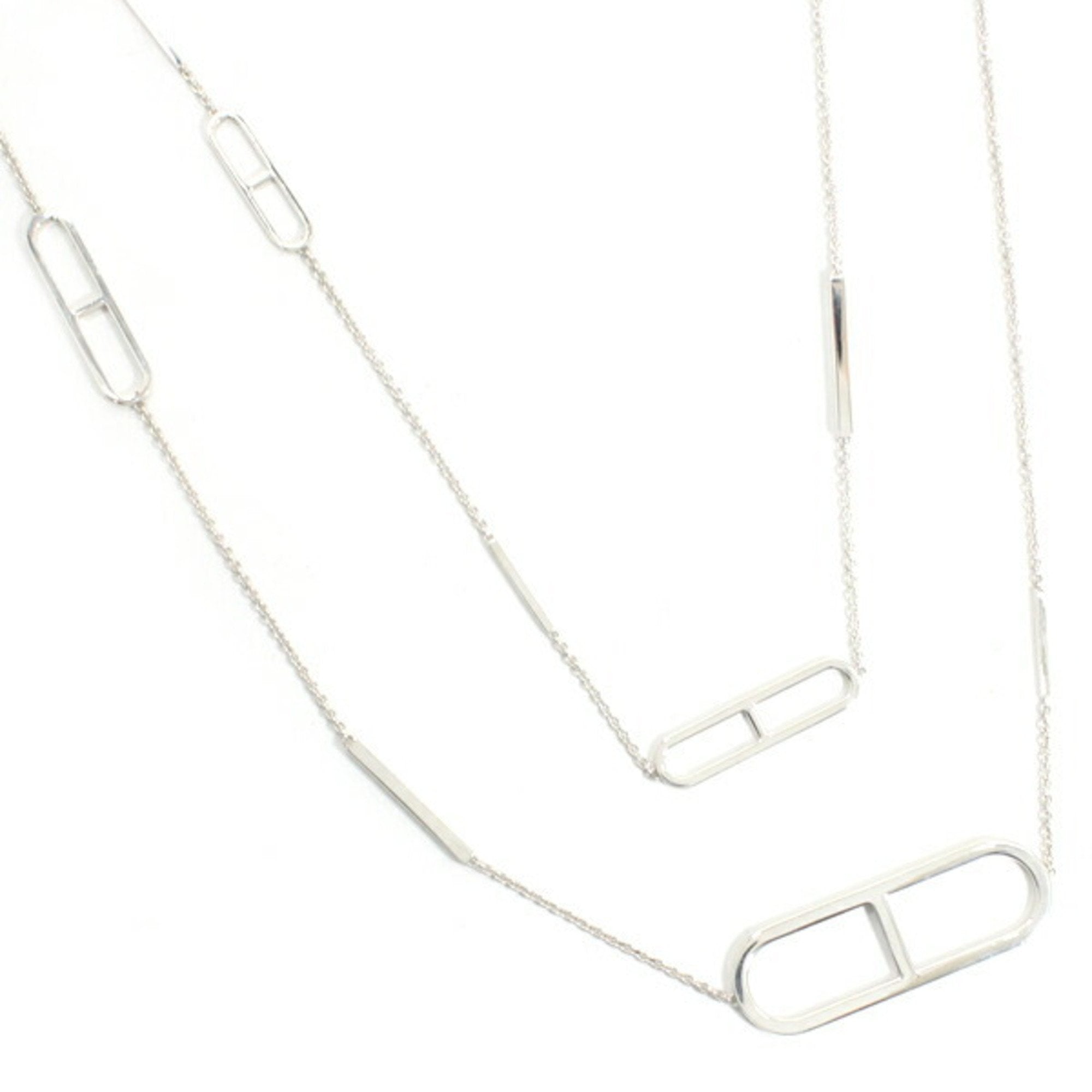 Pendant Necklace Sterling Silver 116cm