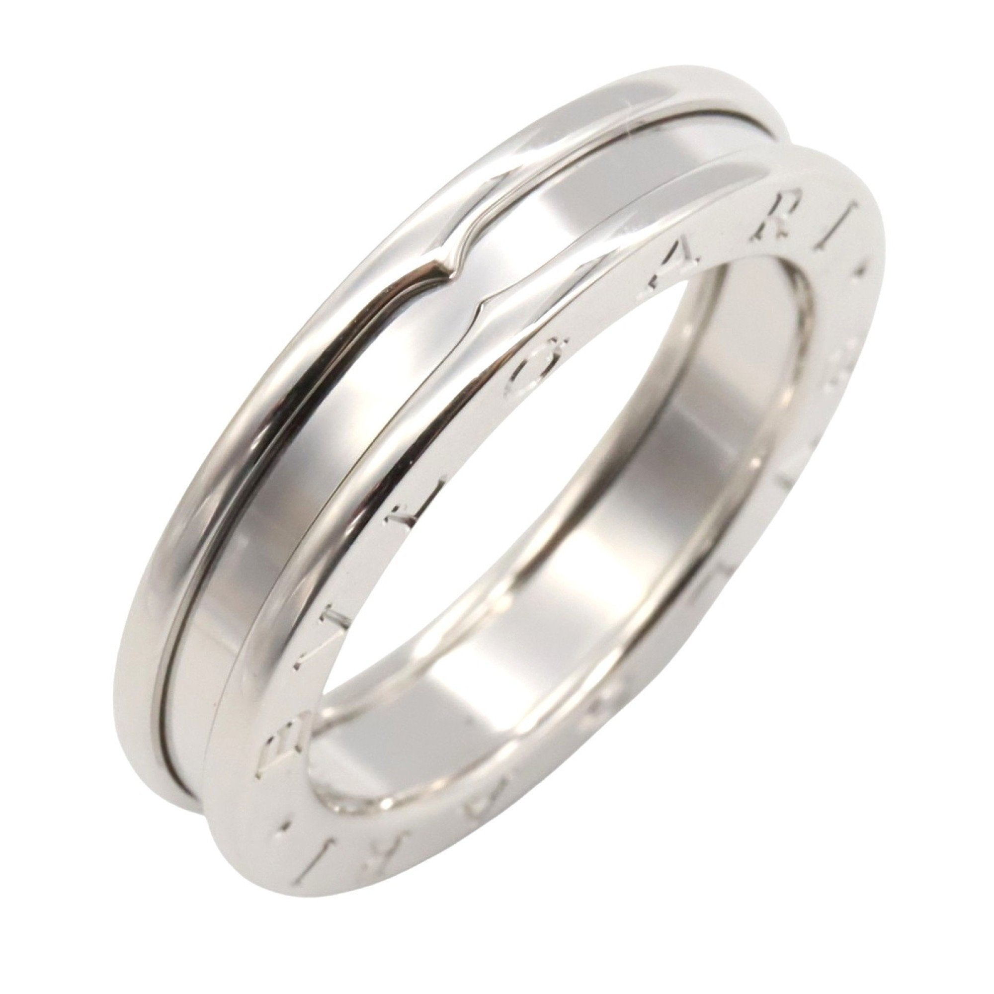 B.Zero1 Ring 18K White Gold and Sterling Silver
