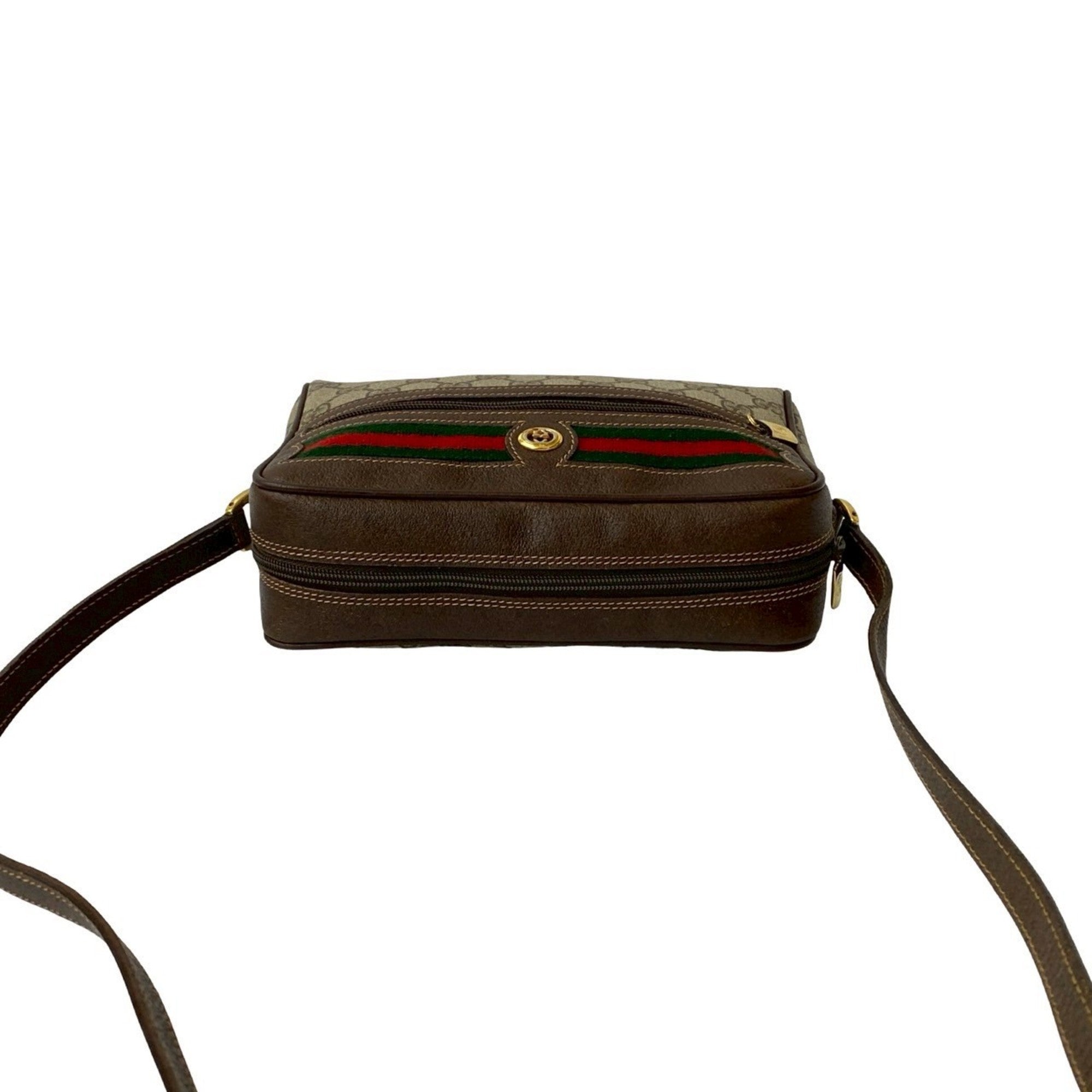 Ophidia Shoulder Bag GG Coated Canvas Small