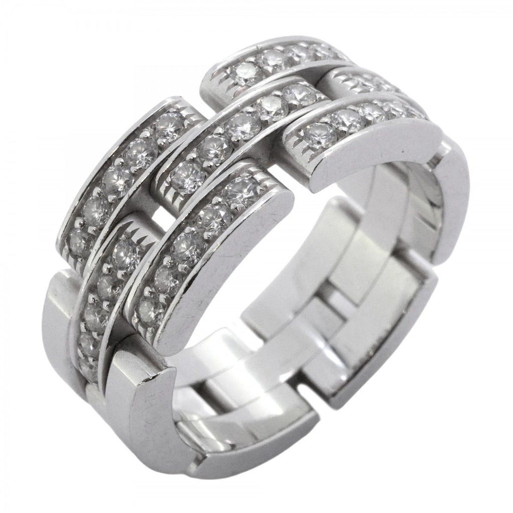 Panthere Ring 18K White Gold